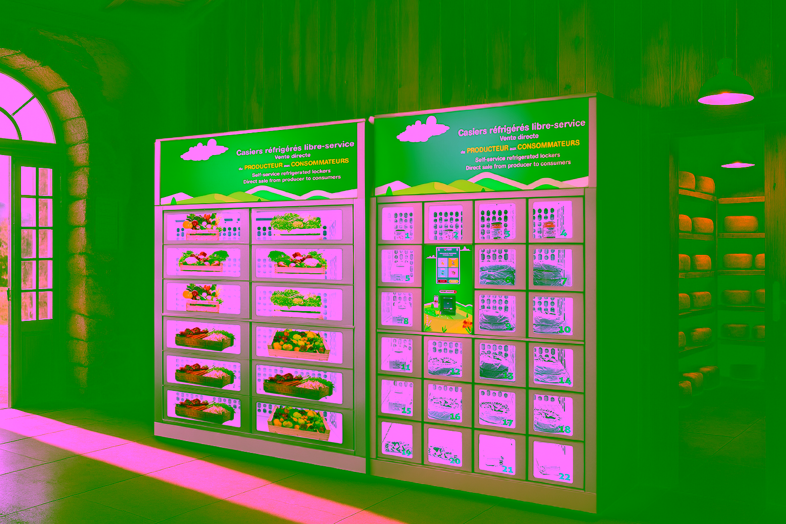 Casiers Libre Service